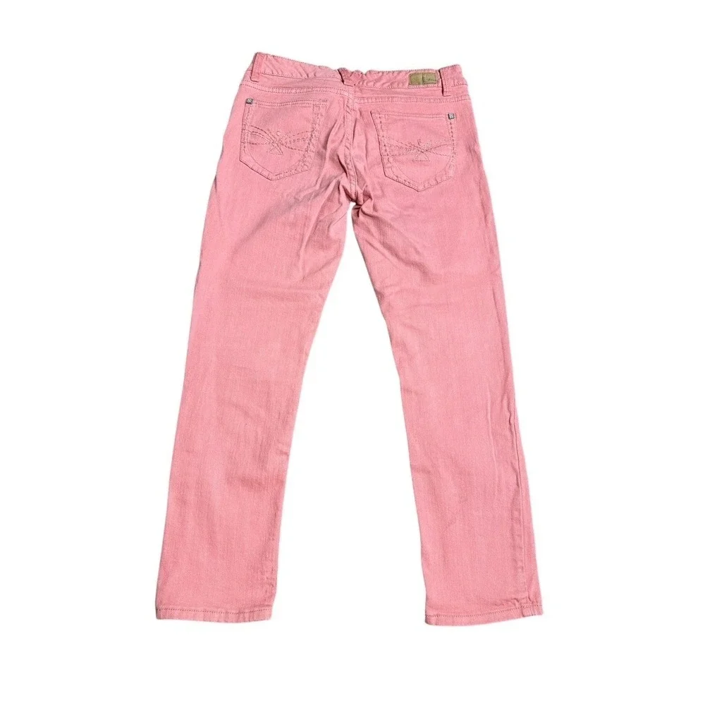 Supplies Jeans Womens 6 Skinny Leg Mid Rise Blue Denim Measure - Picture 12 of 15